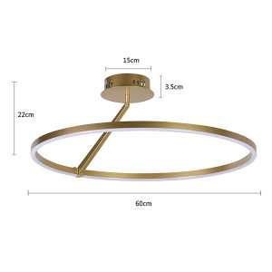 Plafon Led Zier - Nordecor - 