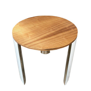 Mesa Lateral Livv - Nogueira