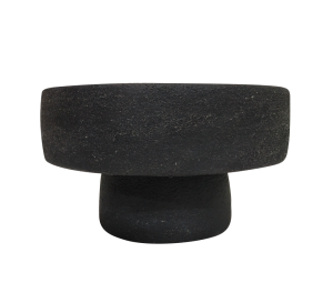 Cachepot Mart Baixo Cimento Preto - 