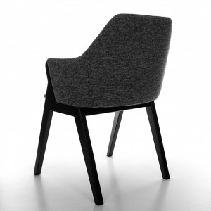 Cadeira Shell Base em Preto - Msul Móveis - 