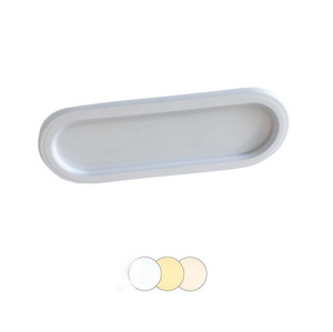 Plafon Led Slin Retangular - 3 Temperaturas - 