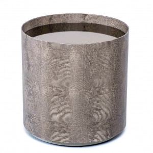 Mesa Lateral Leather Edition VML6247 - Produto Sob Encomenda - Villeart Móveis