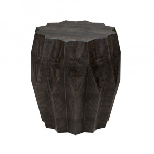 Mesa Lateral Leather Edition VML6258 - Produto Sob Encomenda - Villeart Móveis