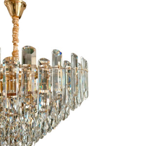 Pendente Cristal Dourado - 