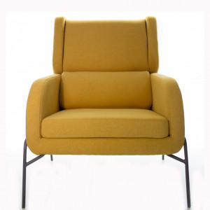 Poltrona Menphis Acompanha Puff - Estofados Jardim - 