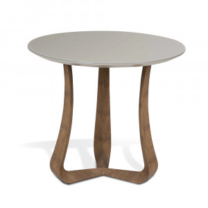 Mesa Lateral Leather Edition VML6260 - Produto Sob Encomenda - Villeart Móveis