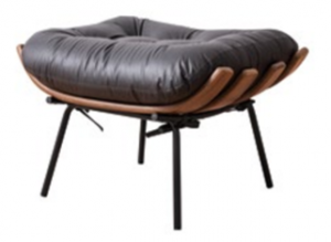 Poltrona Costela Acompanha Puff - Arcidealle - 