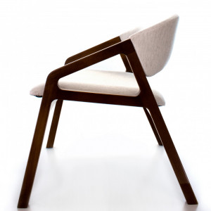 Poltrona Sephia Imbuia - Msul Móveis - 