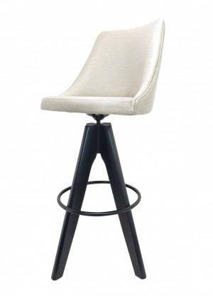 Banqueta Bela Giratória Preto - Móveis Diplomata - 