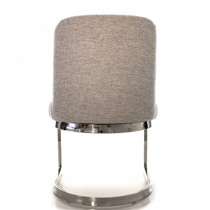 Cadeira Meri Inox Polido - 