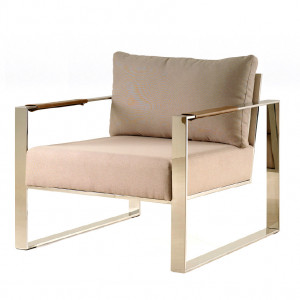 Poltrona Laura - Produto Sob Encomenda - Bel Metais Móveis