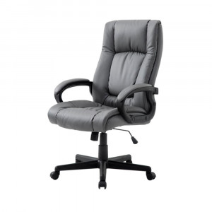 Cadeira Office Baza Americana Cinza - Rivatti Móveis