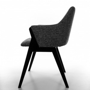 Cadeira Shell Base em Preto - Msul Móveis - 