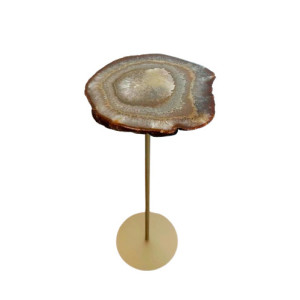 Mesa Lateral Pedra Agata - Baixa