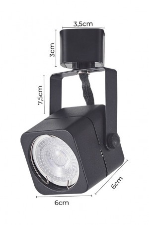 Spot Mesti Preto - MR16 - 