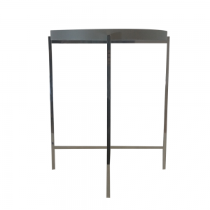 Mesa Lateral Parma Laca Silver - A Misura - 