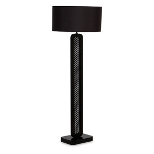 Luminária de Piso - Cúpula Preta