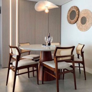 Cadeira Zara Madeira Imbuia - 