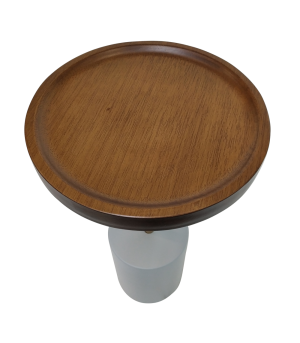 Mesa Lateral Tri Imbuia - Msul Móveis - 