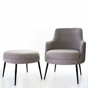 Poltrona Boom Acompanha Puff - Arcidealle - 