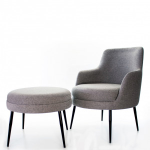 Poltrona Boom Acompanha Puff - Arcidealle