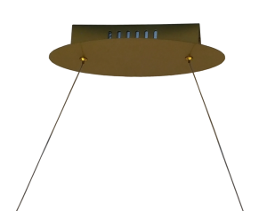 Pendente Fluire Led 45W Dourado - 