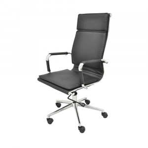 Cadeira Office Valencia Preta - Rivatti Móveis