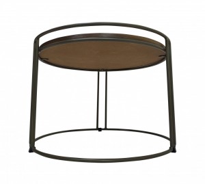 Mesa Lateral Kioto Bronze com Tampo Laminado - Arcidealle - 