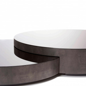 Mesa de Centro Leather Edition VMC6136- Produto Sob Encomenda - Villeart Móveis - 