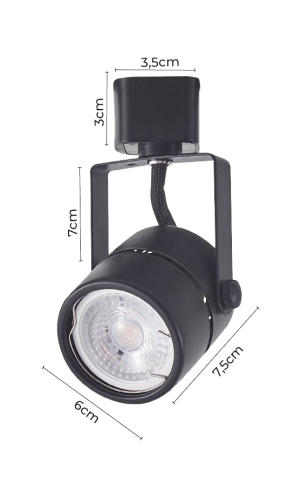 Spot Classic Preto - MR16 - 