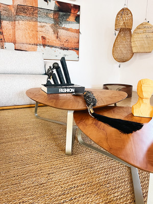 Mesa de Centro Palheta - P - 