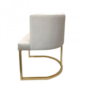 Cadeira Debora Veludo  - Bel Metais - 