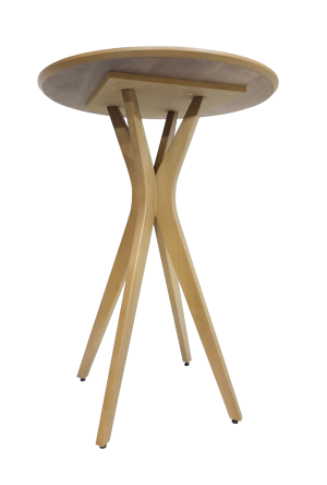 Mesa Bistrô Gali de Madeira na cor Mel da CGS Móveis - 