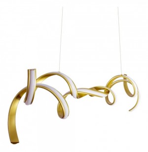 Pendente Fluire Led 45W Dourado - 