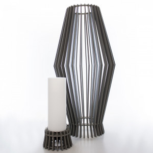 Luminária Piso Palmeira - 