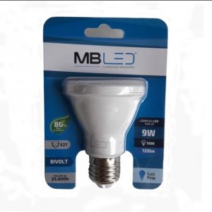 Lâmpada Led PAR20 6000K - 