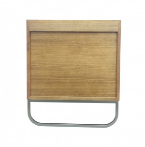 Gaveiteiro 2 Gavetas em Madeira com Base em Metal - 