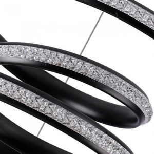 Pendente Led Kile  Cristal - Nordecor - 