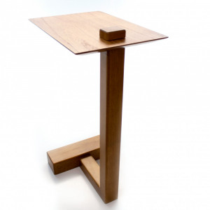 Mesa Lateral Less Amêndoa - Msul Móveis - 