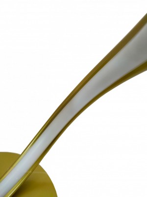 Coluna Fluire Metal Led 3.000K Dourado - 