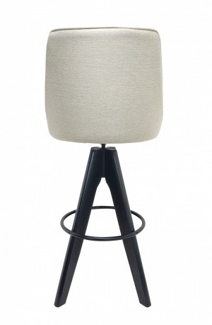 Banqueta Bela Giratória Preto - Móveis Diplomata - 