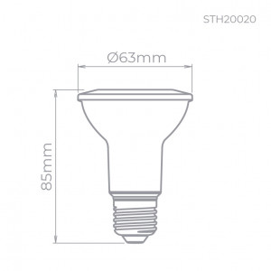 Lâmpada MR16 6500K - 