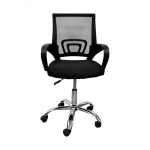 Cadeira Office Santiago Preta - Rivatti Móveis - 