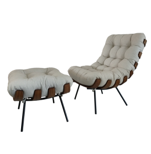 Poltrona Palatina Acompanha Puff - Laform Estofados