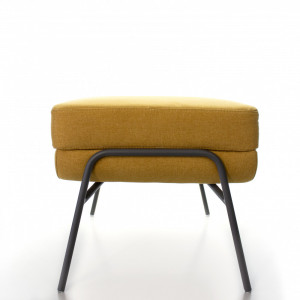 Poltrona Menphis Acompanha Puff - Estofados Jardim - 