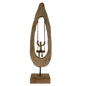 Escultura Pessoa Balanço