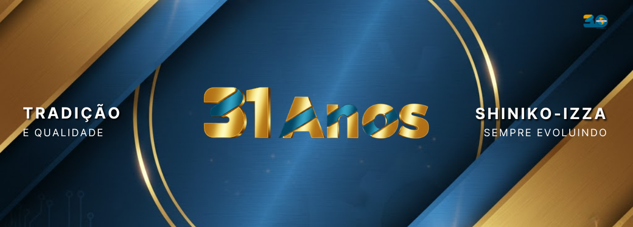 Banner Shiniko Izza 31 Anos