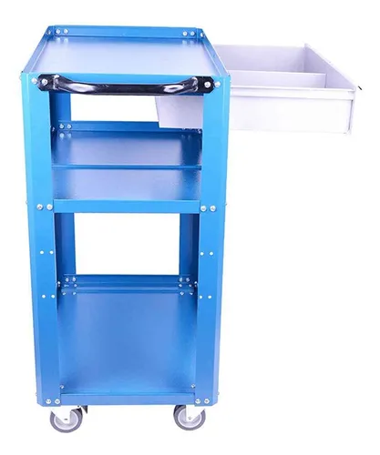 Carrinho   Com 1 Gaveta e 2 Bandejas Desmontado -  Capacidade 120kg - Fercar CDO2E - 