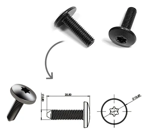 Parafuso Do Para-choque Clio- Duster- Logan -Sandero- Scenic 20 PEÇAS - 