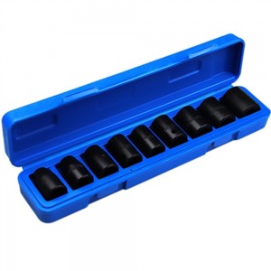Jogo de Soquete de  Impacto Sextavado Longo 9 Peças - 005-331-4